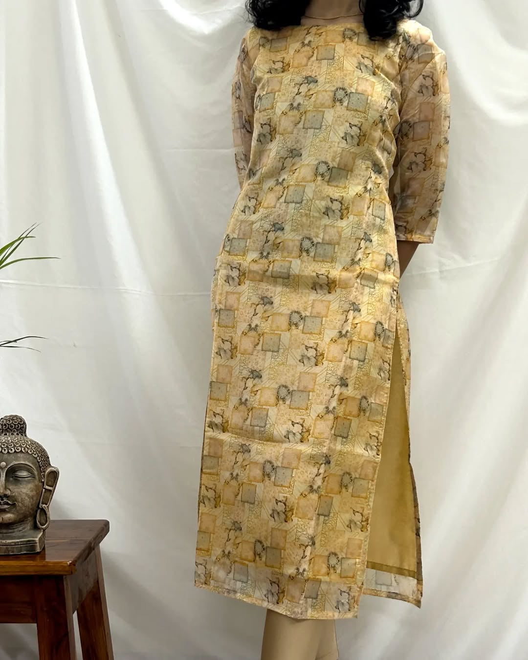 Yellow Organza